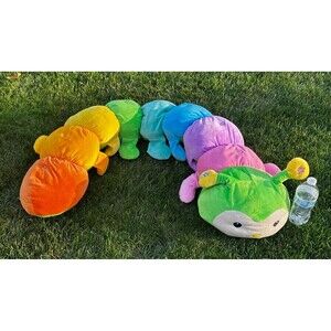 GOFFA~5 Foot Giant Jumbo 60" Musical Plush Stuffed Learning Caterpillar - VIDEO!